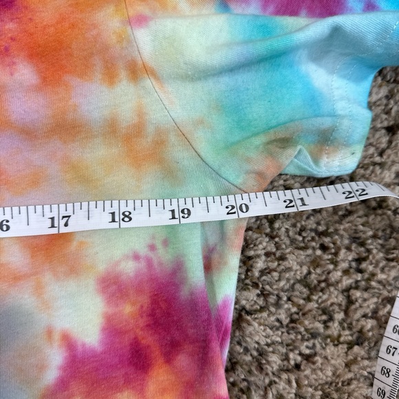 mandalorian Star Wars baby yoda tie dye tshirt - M 28x20 - Picture 4 of 10